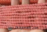 CCN6011 15.5 inches 4mm round candy jade beads Wholesale