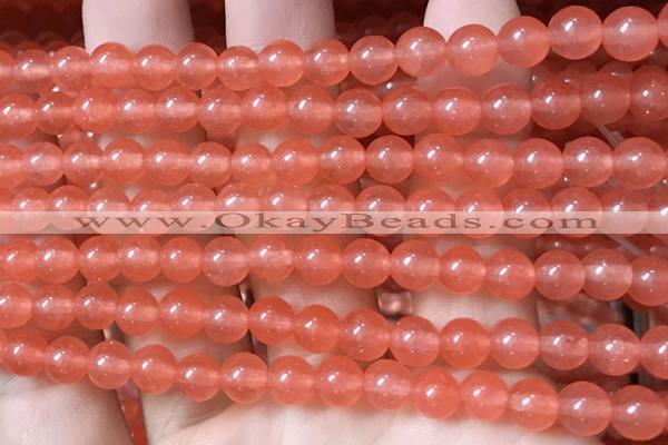 CCN6044 15.5 inches 6mm round candy jade beads Wholesale