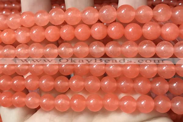 CCN6045 15.5 inches 8mm round candy jade beads Wholesale