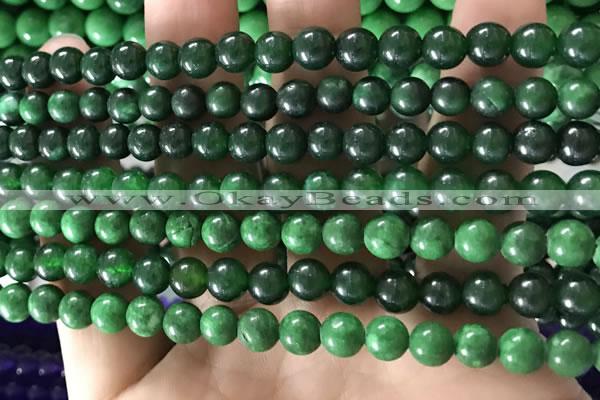 CCN6080 15.5 inches 6mm round candy jade beads Wholesale