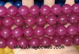 CCN6184 15.5 inches 14mm round candy jade beads Wholesale