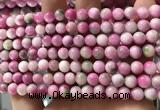 CCN6187 15.5 inches 6mm round candy jade beads Wholesale