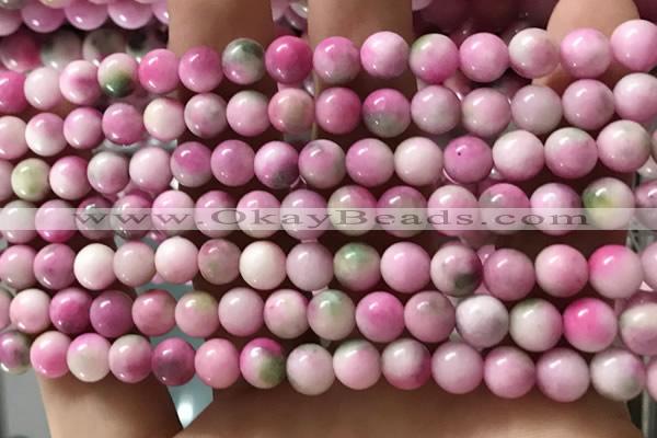 CCN6187 15.5 inches 6mm round candy jade beads Wholesale