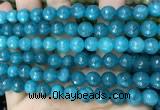 CCN6301 15.5 inches 8mm faceted round candy jade beads Wholesale