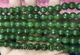 CCN6302 15.5 inches 8mm faceted round candy jade beads Wholesale