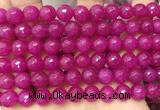 CCN6347 6mm, 8mm, 10mm, 12mm & 14mm faceted round candy jade beads