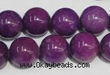 CCN69 15.5 inches 14mm round candy jade beads wholesale