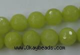 CCN760 15.5 inches 4mm faceted round candy jade beads wholesale