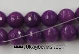 CCN762 15.5 inches 4mm faceted round candy jade beads wholesale