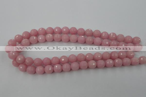 CCN854 15.5 inches 16mm faceted round candy jade beads