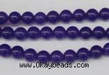 CCN86 15.5 inches 6mm round candy jade beads wholesale