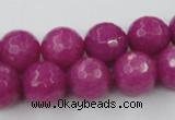 CCN891 15.5 inches 20mm faceted round candy jade beads