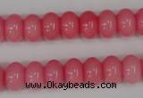 CCN92 15.5 inches 8*12mm rondelle candy jade beads wholesale