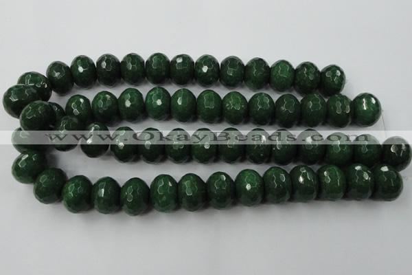 CCN954 15.5 inches 14*18mm faceted rondelle candy jade beads