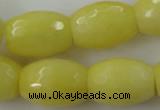 CCN964 15.5 inches 18*25mm faceted drum candy jade beads