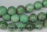 CCO103 15.5 inches 10mm round dyed natural chrysotine beads