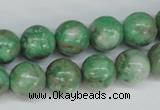 CCO104 15.5 inches 12mm round dyed natural chrysotine beads