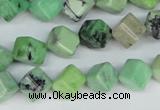 CCO28 15.5 inches 8*8mm cube natural chrysotine beads