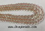 CCR327 15.5 inches 6mm - 12mm faceted round citrine graduated beads