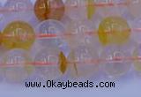 CCR363 15.5 inches 10mm round citrine beads wholesale