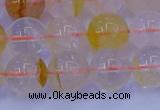 CCR364 15.5 inches 12mm round citrine beads wholesale