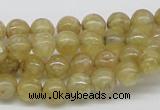 CCR81 15.5 inches 8mm round citrine gemstone beads wholesale