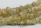 CCR84 15.5 inches 7mm chip citrine gemstone beads wholesale