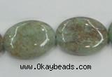 CCS100 15.5 inches 18*25mm oval African chrysocolla beads