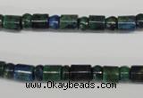 CCS152 15.5 inches 4*6mm rondelle & 6*7mm tube dyed chrysocolla beads