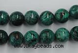 CCS204 15.5 inches 10mm round natural Chinese chrysocolla beads