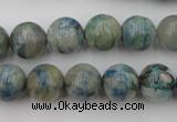 CCS504 15.5 inches 12mm round natural chrysocolla gemstone beads