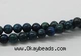 CCS51 16 inches 6mm round dyed chrysocolla gemstone beads wholesale