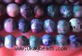 CCS850 15.5 inches 4mm round natural chrysocolla beads wholesale