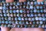 CCS888 15 inches 6mm round natural chrysocolla beads wholesale