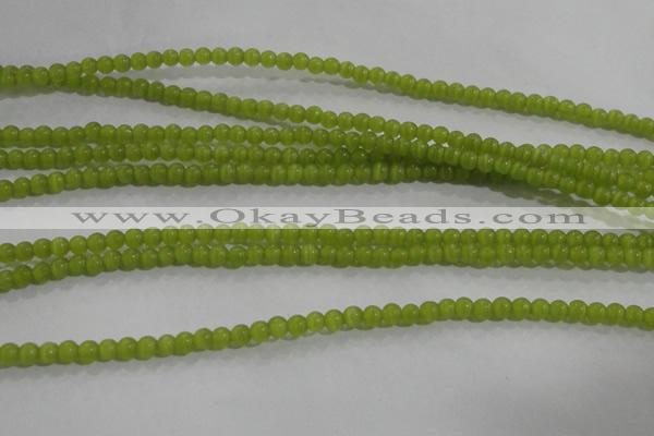 CCT1113 15 inches 2mm round tiny cats eye beads wholesale