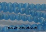 CCT1119 15 inches 2mm round tiny cats eye beads wholesale