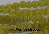 CCT1151 15 inches 3mm round tiny cats eye beads wholesale