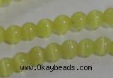 CCT1206 15 inches 4mm round cats eye beads wholesale