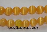 CCT1211 15 inches 4mm round cats eye beads wholesale