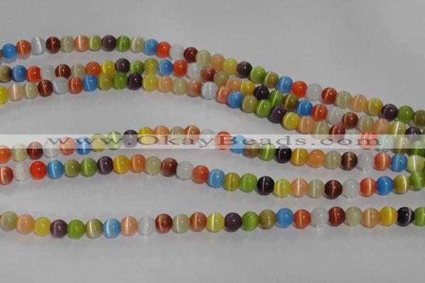 CCT1213 15 inches 4mm round cats eye beads wholesale