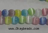 CCT1239 15 inches 4mm round cats eye beads wholesale