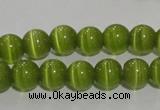 CCT1281 15 inches 5mm round cats eye beads wholesale