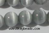 CCT1371 15 inches 7mm round cats eye beads wholesale