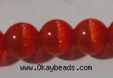 CCT1373 15 inches 7mm round cats eye beads wholesale