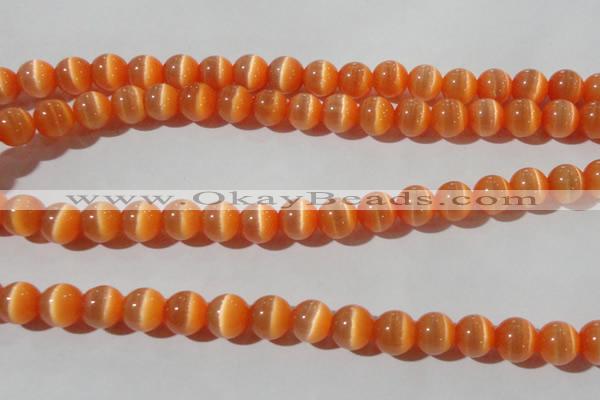 CCT1382 15 inches 7mm round cats eye beads wholesale