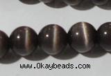 CCT1393 15 inches 7mm round cats eye beads wholesale