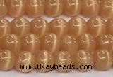 CCT1424 15 inches 4mm, 6mm round cats eye beads