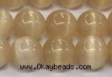 CCT1436 15 inches 8mm, 10mm, 12mm round cats eye beads