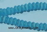 CCT203 15 inches 2*4mm rondelle cats eye beads wholesale