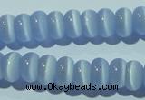 CCT238 15 inches 3*6mm rondelle cats eye beads wholesale